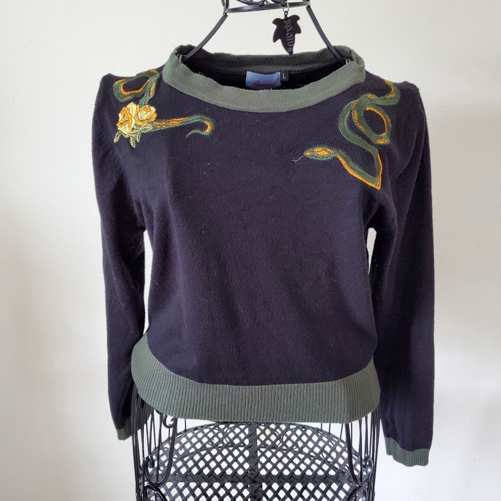 Banned Retro Snake Sweater